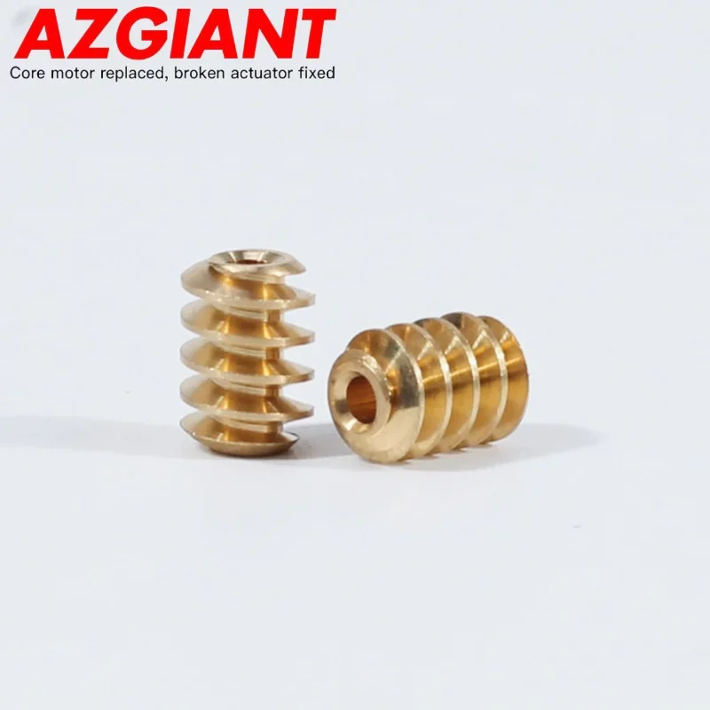 AZGIANT M0.5*8 Worm Gear Universal Gear Car Motor Metal Gear for FC280 Motor Copper Brass Car Accessories