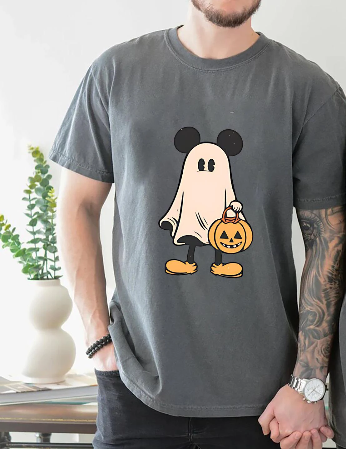 المربى P Sin متنفس الاندفاع الليمون الصدأ العسكرية Legislator نمط مطبوعة الرجال الشارع موضة 2026 تي شيرت رياضي غير رسمي #4