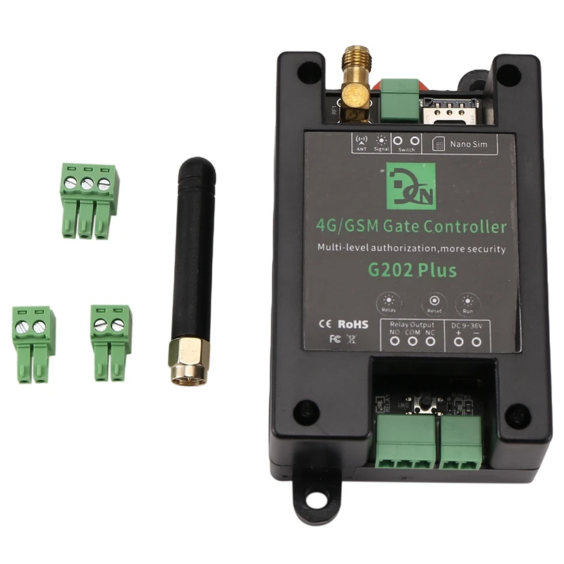 

Контроллер доступа GSM, приложение SMS, дистанционное управление, реле включения/выключения, дистанционное управление, устройство открывания дверей