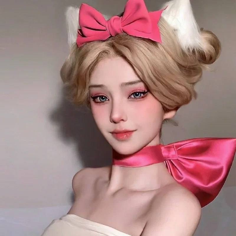 1 Ladies solid color bow cute and sweet neck choker Neck decoration photo prop Necklace accessories