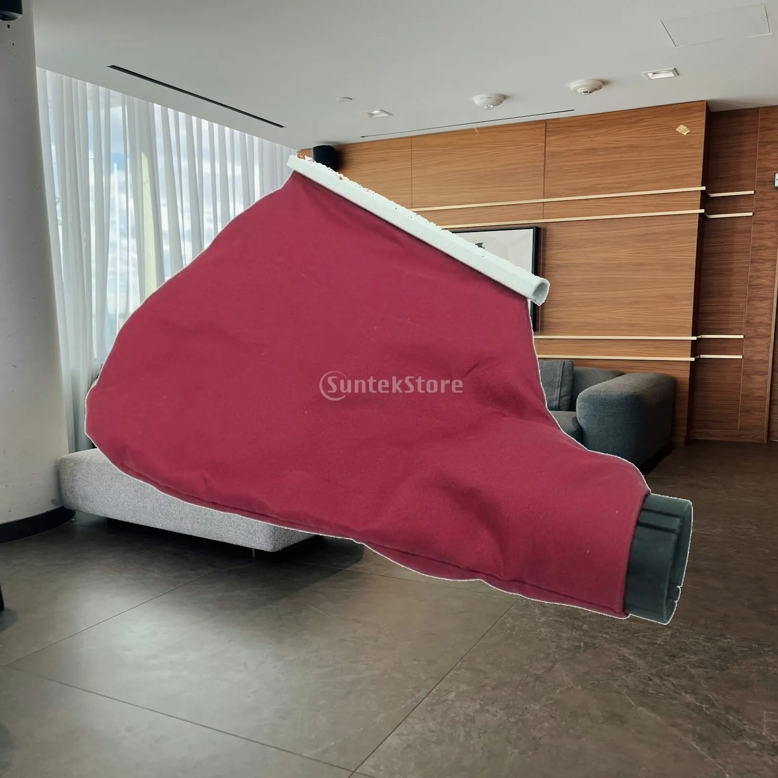 Dust Collection Cover Sanding Dust Outlet Port Adapter Cloth and Plastic Bag for 9403 Belt Sander Cleaner Workspace