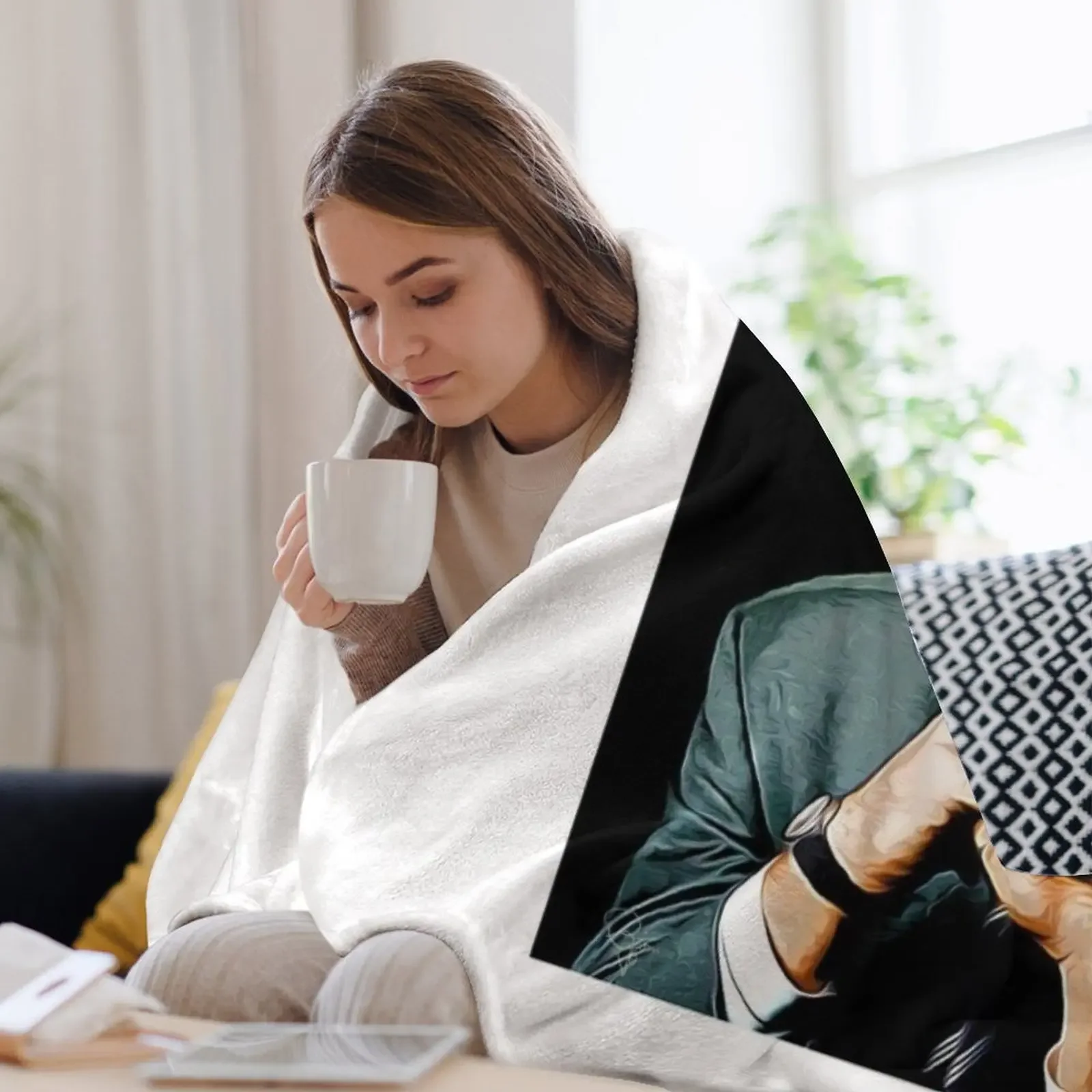 جديد JFK JR رمي بطانية رقيقة البطانيات وأسرة الشتاء أفكار هدايا عيد الحب البطانيات