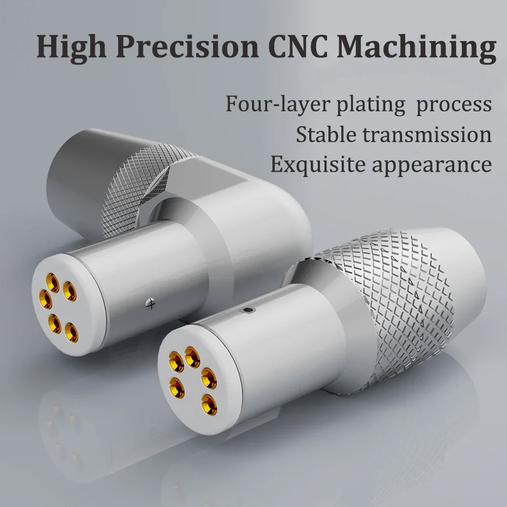 Monosaudio DI90G DI91G Высококачественные разъемы тонарма проигрывателя проигрывателей: 1 шт. Каждая из 5-контактной гнездовой разъем DIN с прямоугольным разъемом,