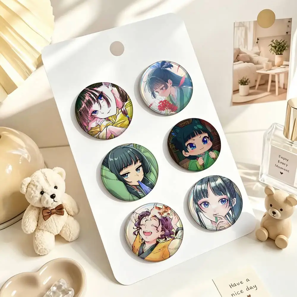 The Apothecary Diaries Maomao Tote  Custom Enamel Pin Badges 25mm 32mm 44mm 58mm Backpack Hat Decor Toys Gifts