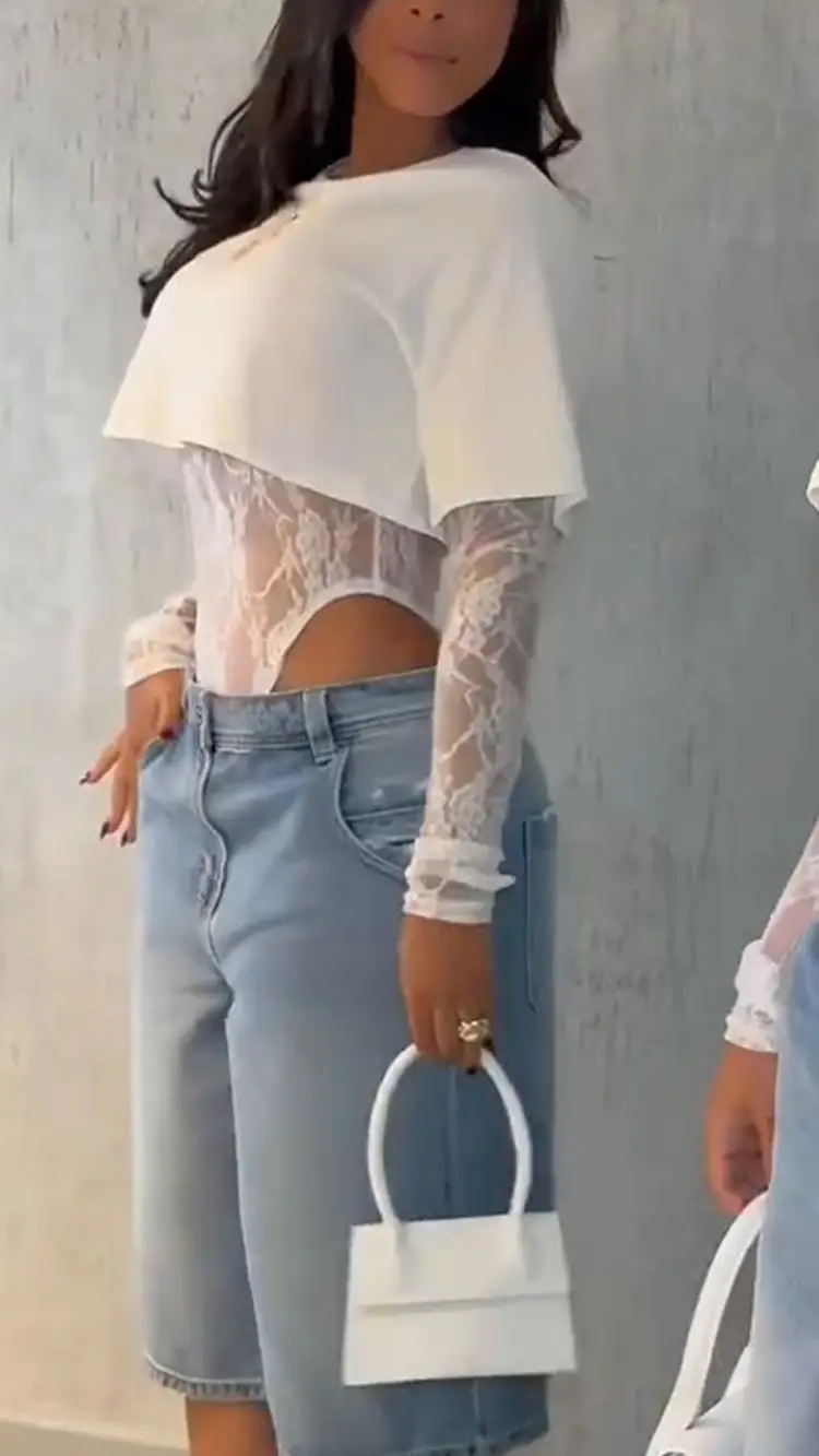 Sexy corpo de renda preta para mulheres chique bodysuit branco retalhos topo bodys corpete coquette verão rua wear noite 2026 festa nova