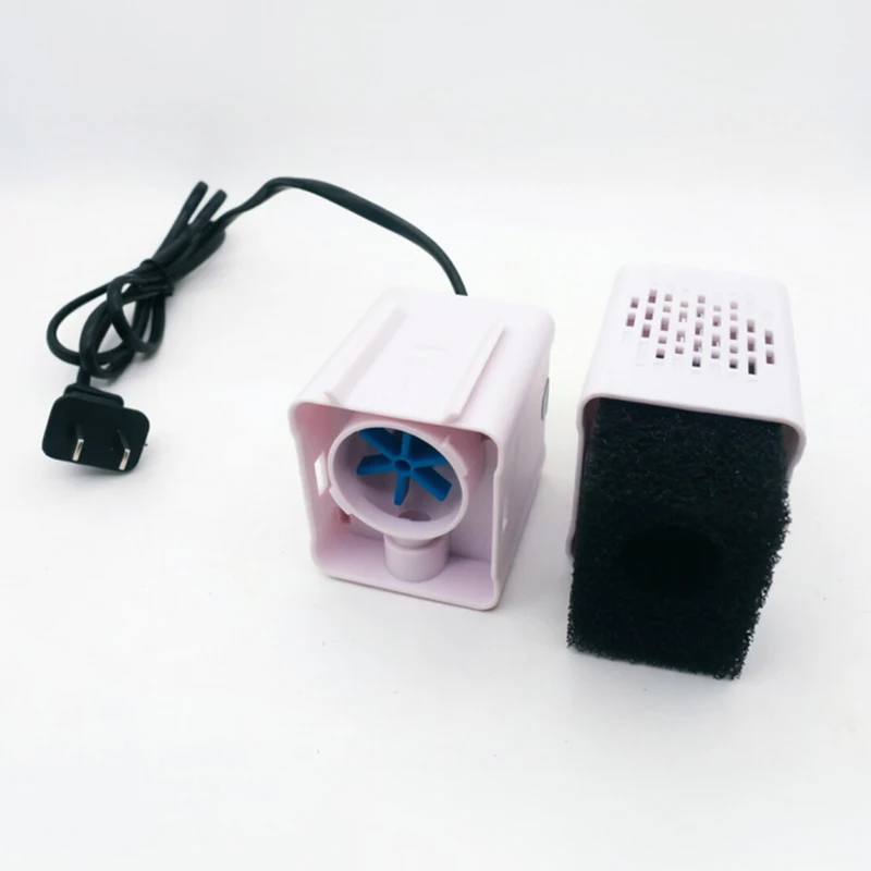 Aquariumfilterpumpe, Tauchbare Geräuscharme Luft- und Sauerstoffpumpe, Interner Wasserpumpe, Aquarium-Luftpumpe, Wellenmacher 220V – Detail 5