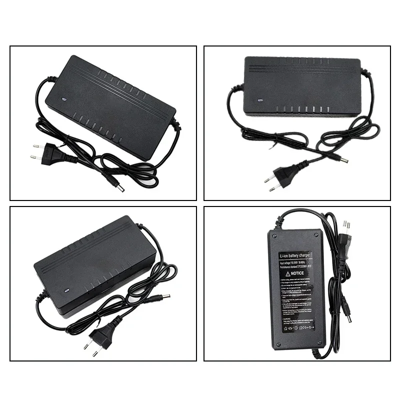 29V 36V 48V 52V 60V 72V 3A Lithium Battery Charger For 7S 10S 13S 14S 16S 20S 29.4V 42V 54.6V 58.8V 67.2V 84V Smart Charging fan