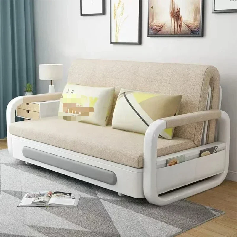 Venta caliente espacios que ahorran sofá cama plegable convertible de alta calidad Tamaño del producto Tamaño del sofá: 70 * 90 * 82 Tamaño de la cama: 70 * 67 * 195 cm