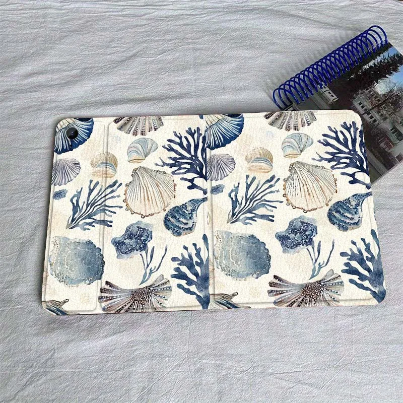 

Marine life patterns Tablet Case For Samsung Galaxy Tab A A7 A8 A9 A11 S6 S11 Lite Plus 10.1 10.4 10.5 Inch