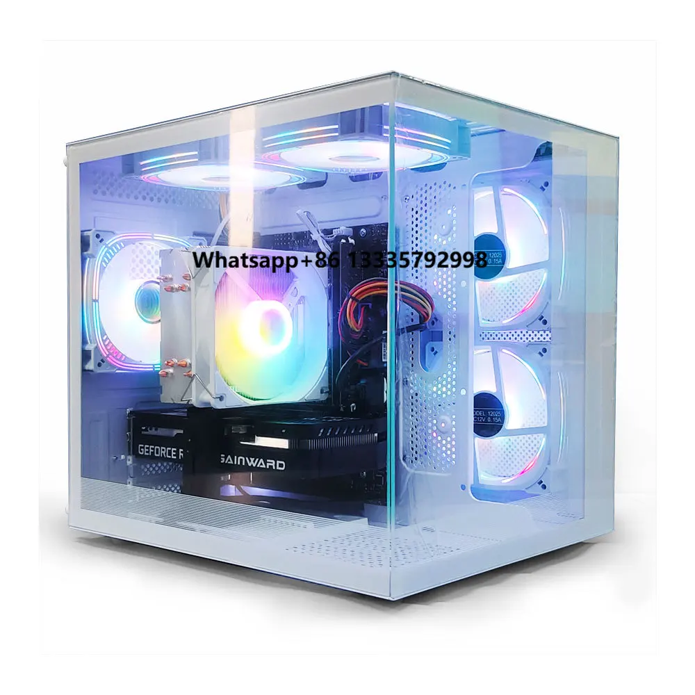 

Desktop Computer 14 Core I7 1370p Es Engineering Sample 32gb Ddr4 1tb Rtx4060 4090 8gb Win10 Pc Desktop Computer for Gaming