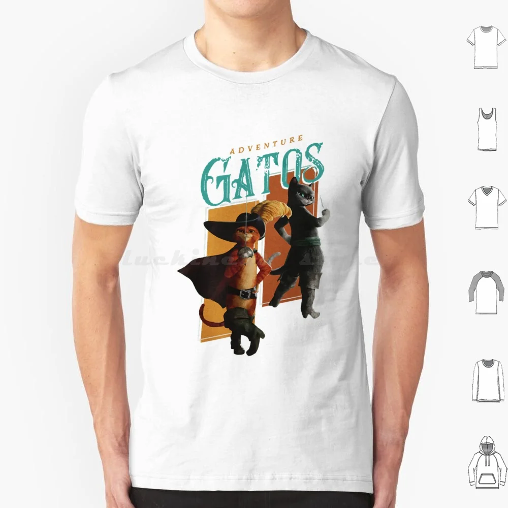 Púss Ín أحذية Cuteté Cát Fúnny Víntágé تي شيرت كبير الحجم 100% قطن Púss Ín أحذية Cártoon Cát ДЖ Goldilocks Pérриto Púss Ín