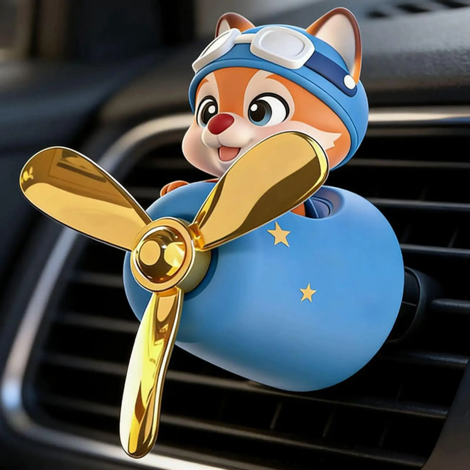 Pilot Car Air Freshener Fox Pilot Auto Scent Auto Vent Odor Eliminator For Drivers Detailers Modifiers Restorers Travelers RVs - view 3