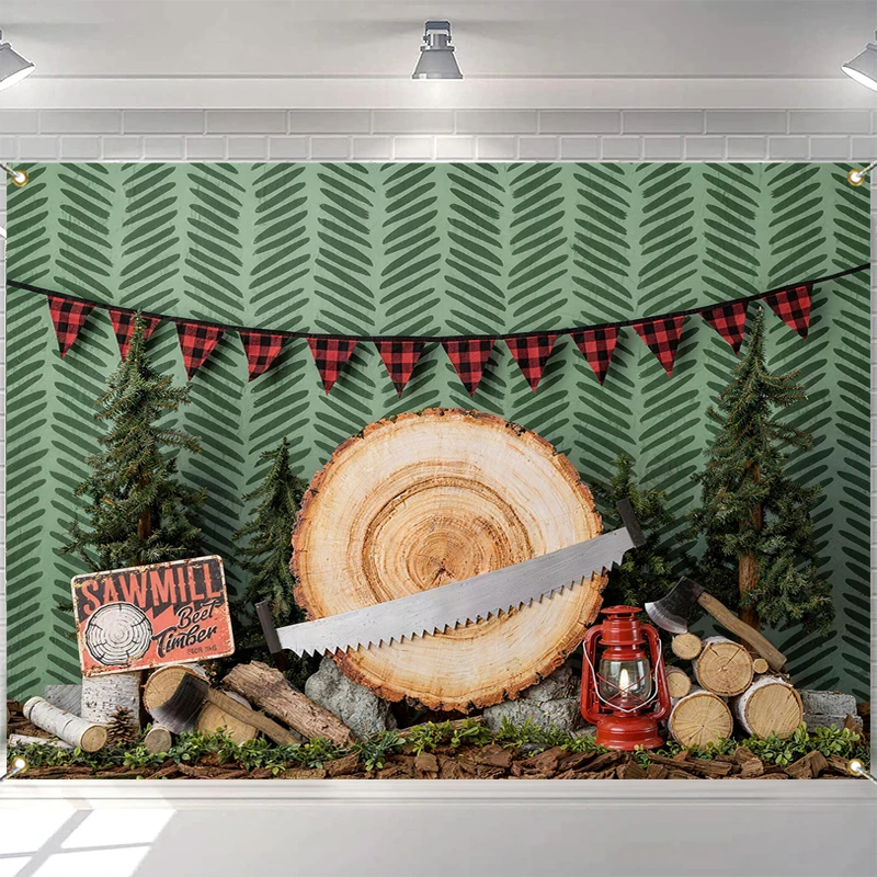 

LS Forest Mountains Are Calling Backdrops Kids Baby Photography Child Adult Photocall Props Cake Smash Birthday Backgrounds