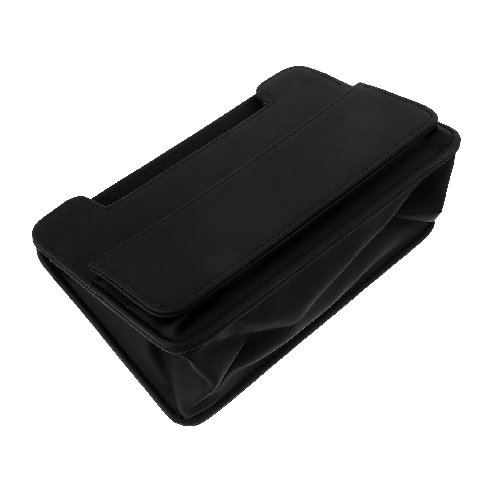 

Складной автомобильный мусорный бак из ПУ, водонепроницаемый, подвесной, для хранения на спинке сиденья, органайзер для заднего сиденья, автомобильный контейнер для мусора