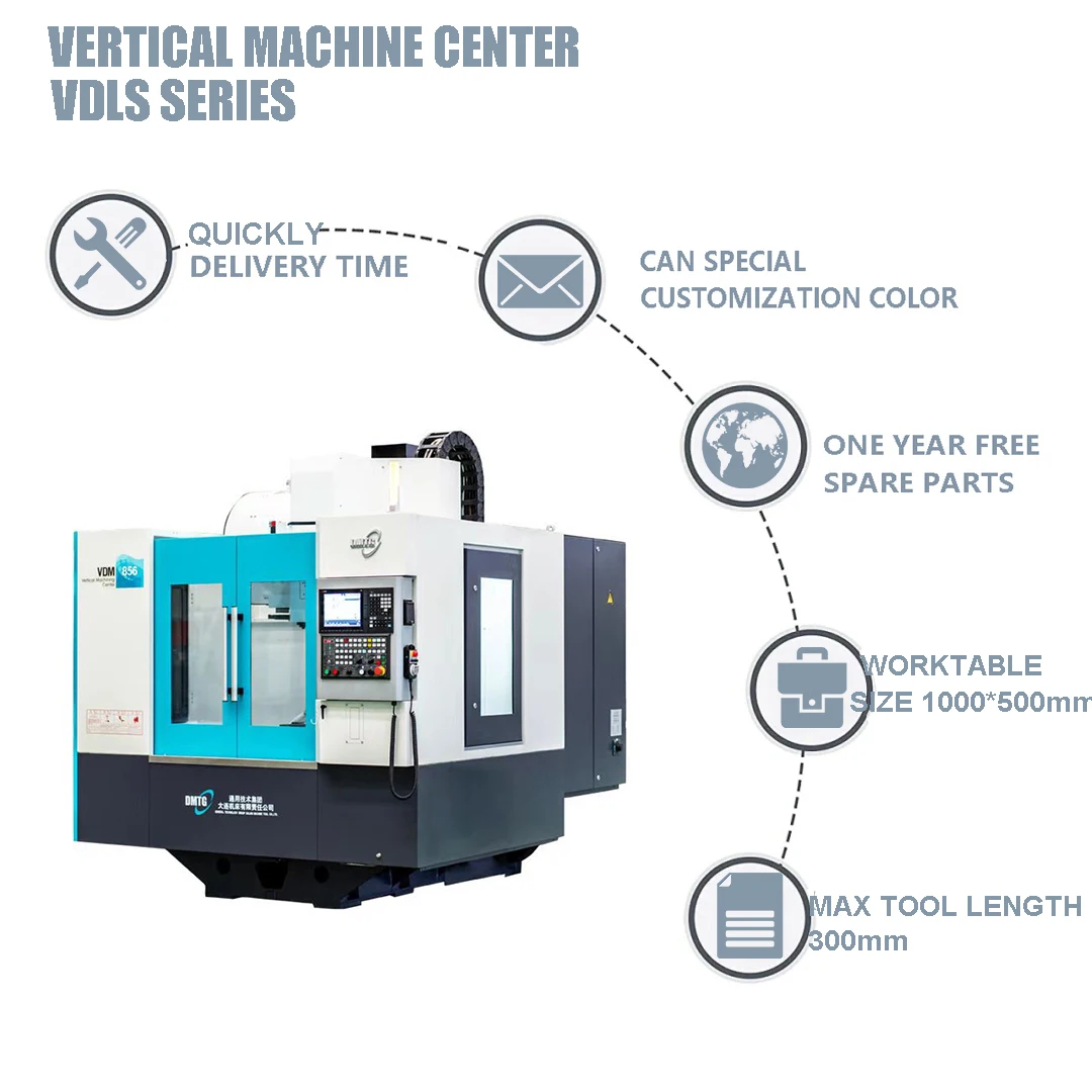 CNC Vdls850 Chinese Cnc Centers 5 Axis Vertical Hining Center Price