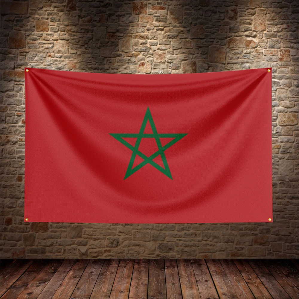 

3X5Ft Morocco Flag For Decor