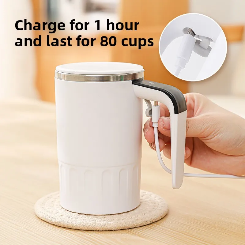 Picture 5: New digital display temperature automatic mixing cup electric portable coffee cup rechargeable mag