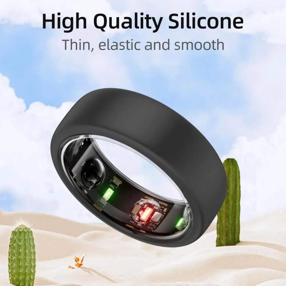 Protective Case Shockproof Silicone Protective Cover for Oura Ring Anti-scratch Smart Ring Case Ring Protector