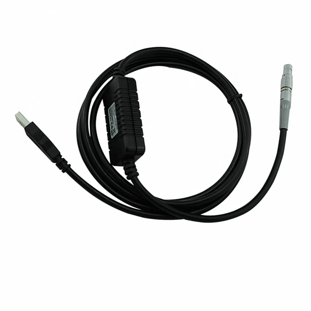 Higher quality GEV267 806093 0B 5 pin Male to USB Data Cable for Leica Total Stations and Digital Level Instrument