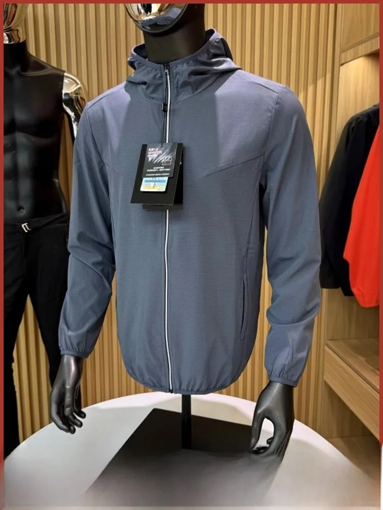 

Wind Tunnel 30 Tech Summer Hat Jaet Breathable Full Clothes Micro-Pore Bla Tech UPF50 Sunscreen Cool Feeling Youth Faion