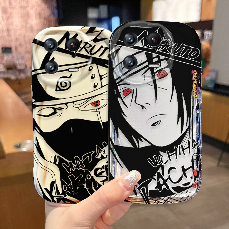 N-Naruto TPU Cartoon Case for Xiaomi Mi 14 13 12 11i 5G Pro Lite POCO X6 X5 X4 X3 NFC GT 5G F6 F5 F4 F3 M4 M3 Pro Silicone Cover