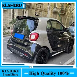 Per Merced-Benz Smart Fortwo Fourfour 453 Spoiler plastica ABS non verniciato Primer colore posteriore tronco Boot Wing Spoiler