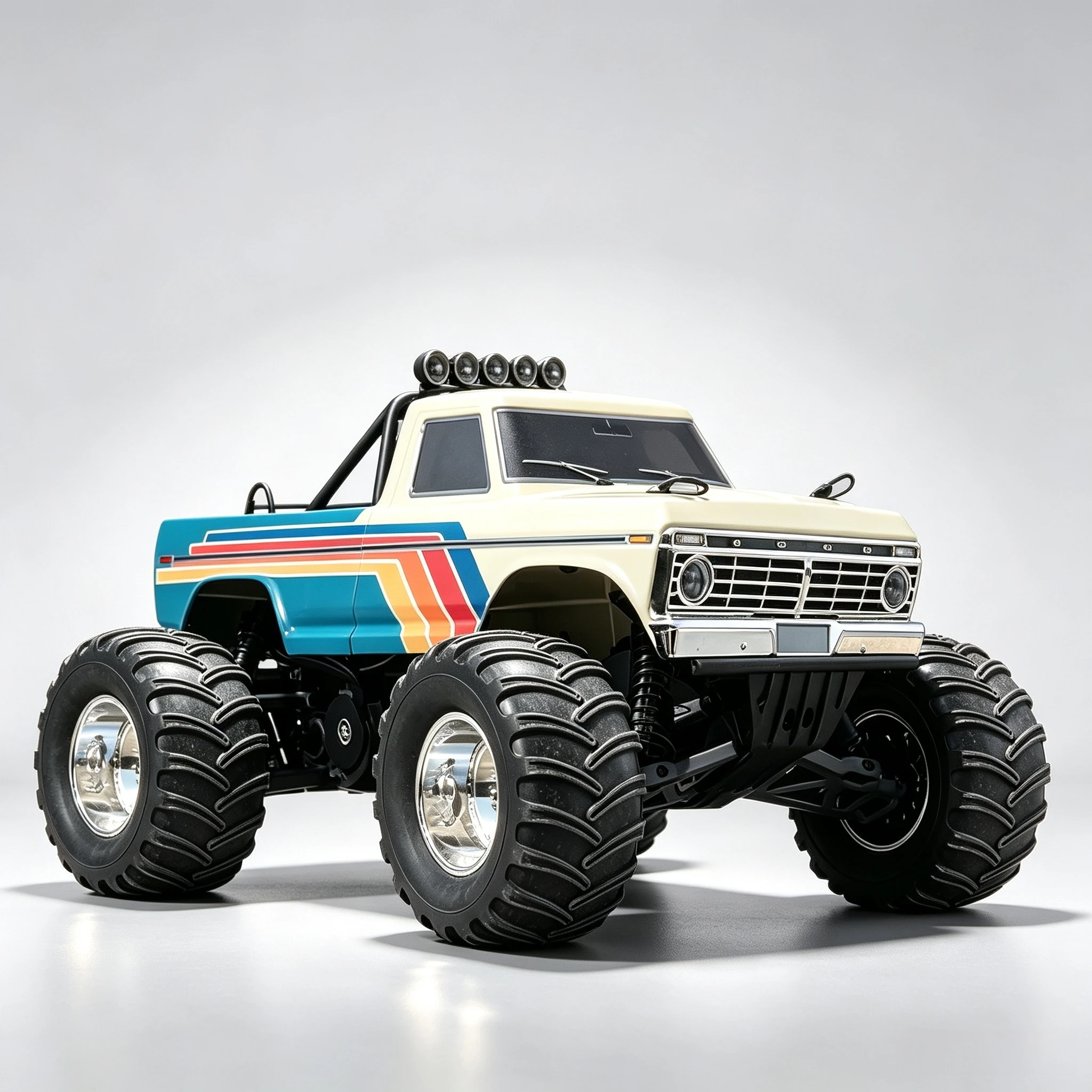 FMS Ford F100 Brushless 2WD Rear Drive RC Monster Truck 1 10 Scale High Speed Off Road Drift Model Car For Adult Hobbyists