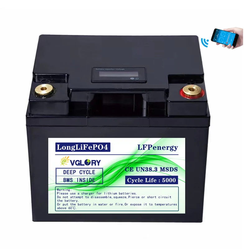 200 Amp 300 100 Ah 200ah 120ah 60ah Factory Direct Free Maintenance 12v 500ah Lithium Ion Battery