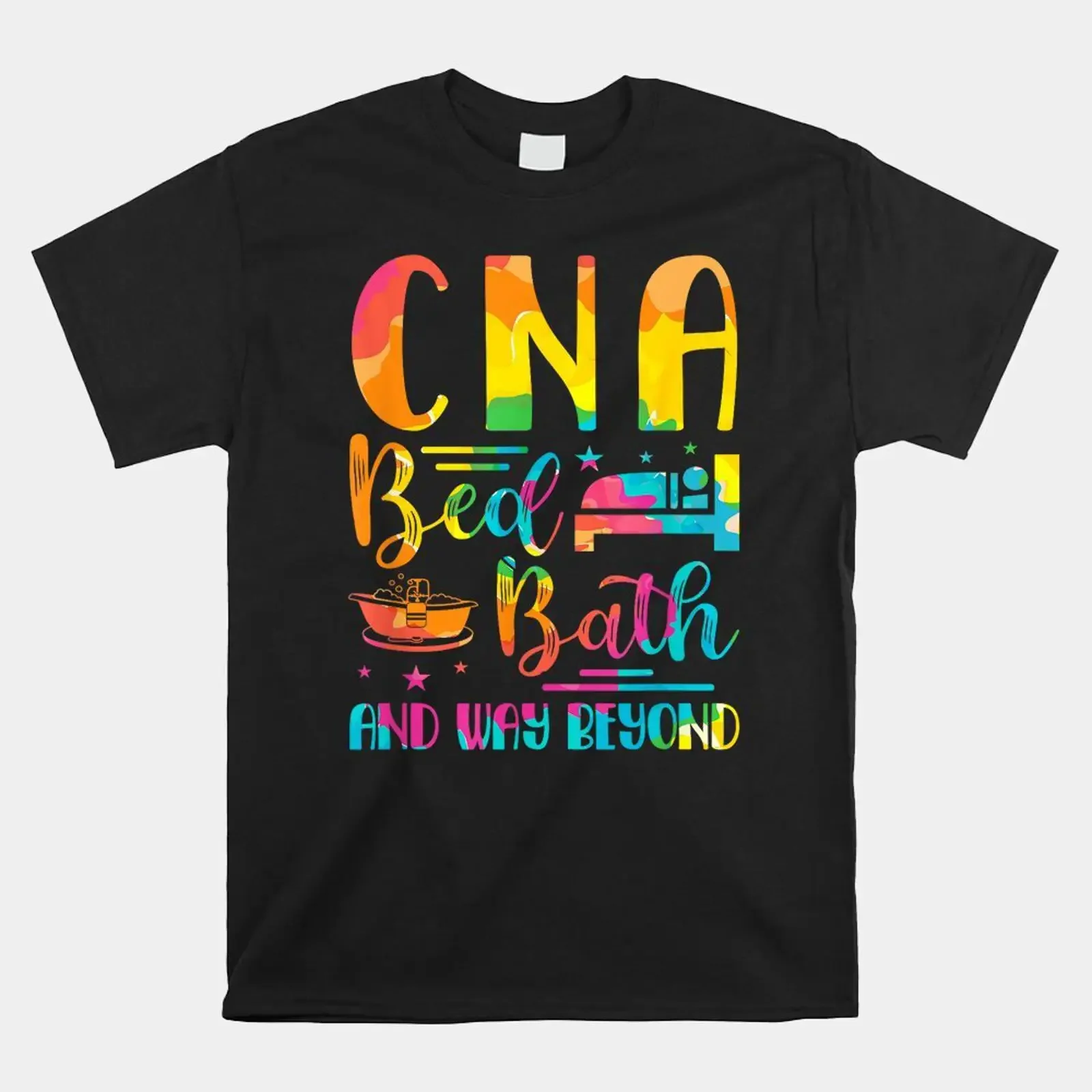 HOT SALE Cna Bed Bath And Way Beyond School Nurses T shirt Size S 5XL vintage Washed graphic streetwear Unisex fashion