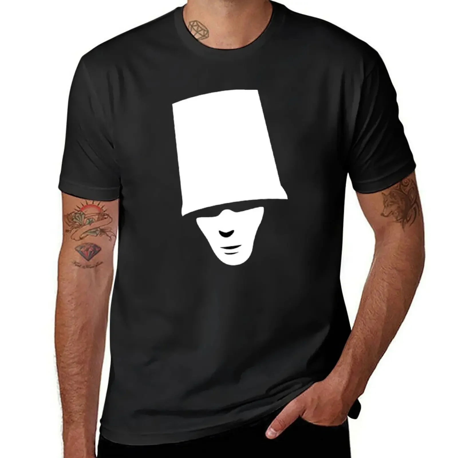 

Buckethead T-Shirt plus sizes heavyweights shirts graphic big and tall t shirts for men