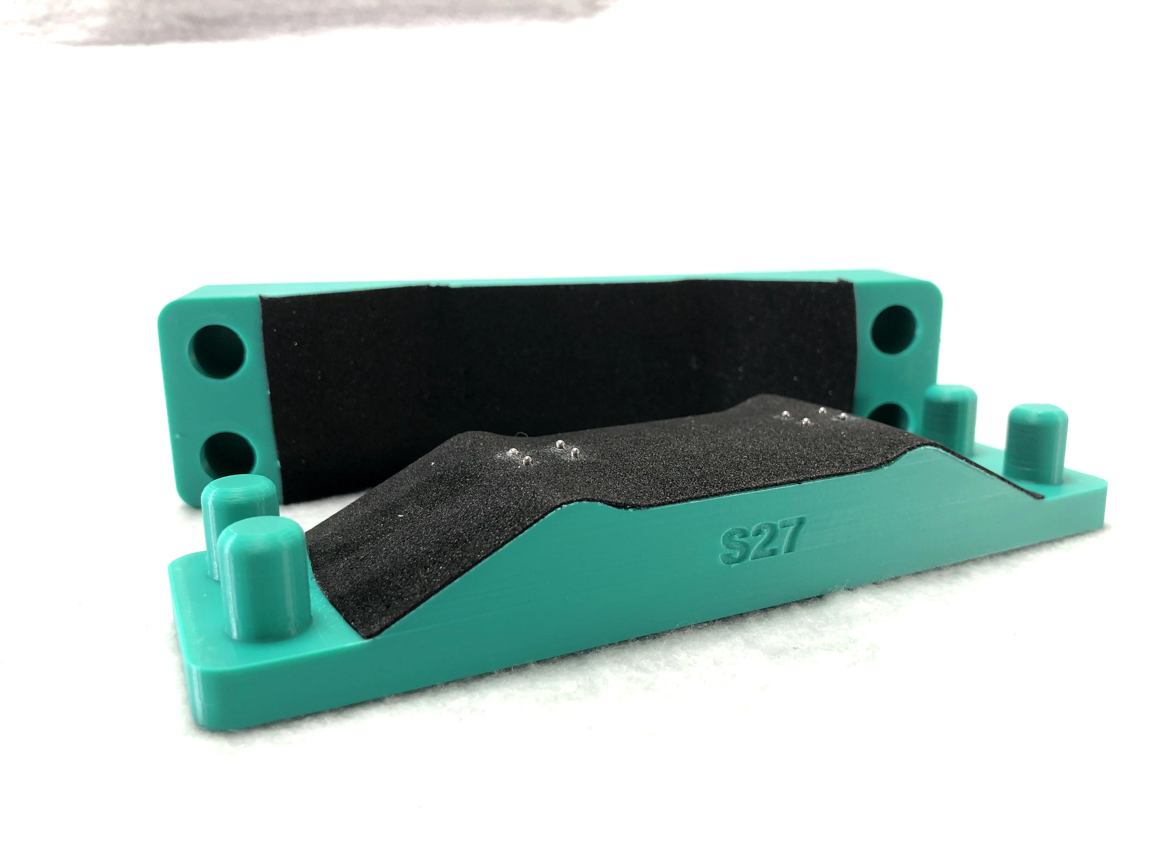 

Finger skateboard production mold concave high warped version S27 new metal bumps youth DIY skateboard production