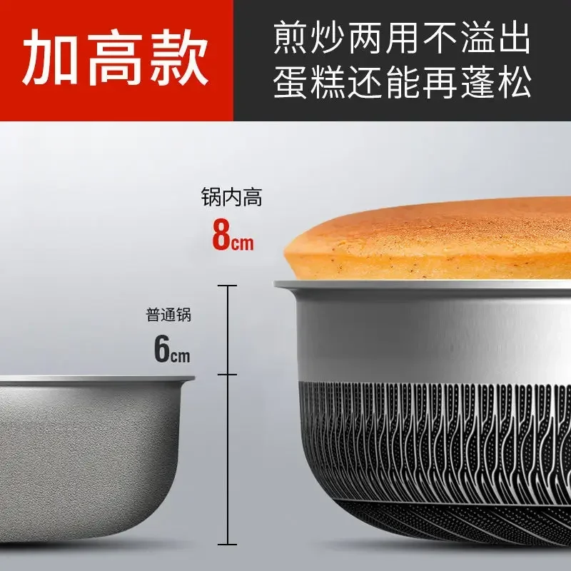 German 316L Stainless Steel Pan Honeycomb flat bottom Non-stick Skillet Frying Uncoated Induction Cooker Gas General Purpose