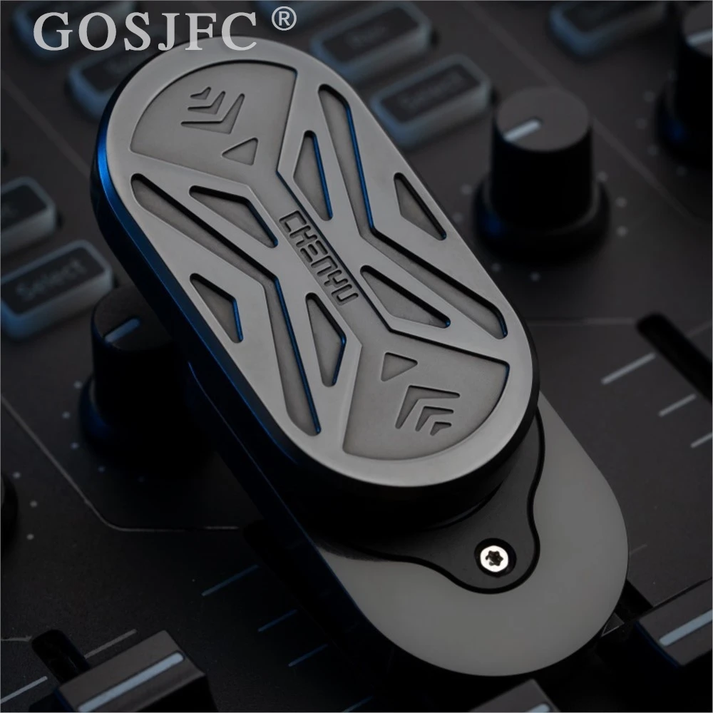 Il cursore Fidget CYEDC Guardian X1 ruota sinistra e destra 360 °   Giocattoli di decompressione in metallo Giocattoli antistress Fidget per adulti