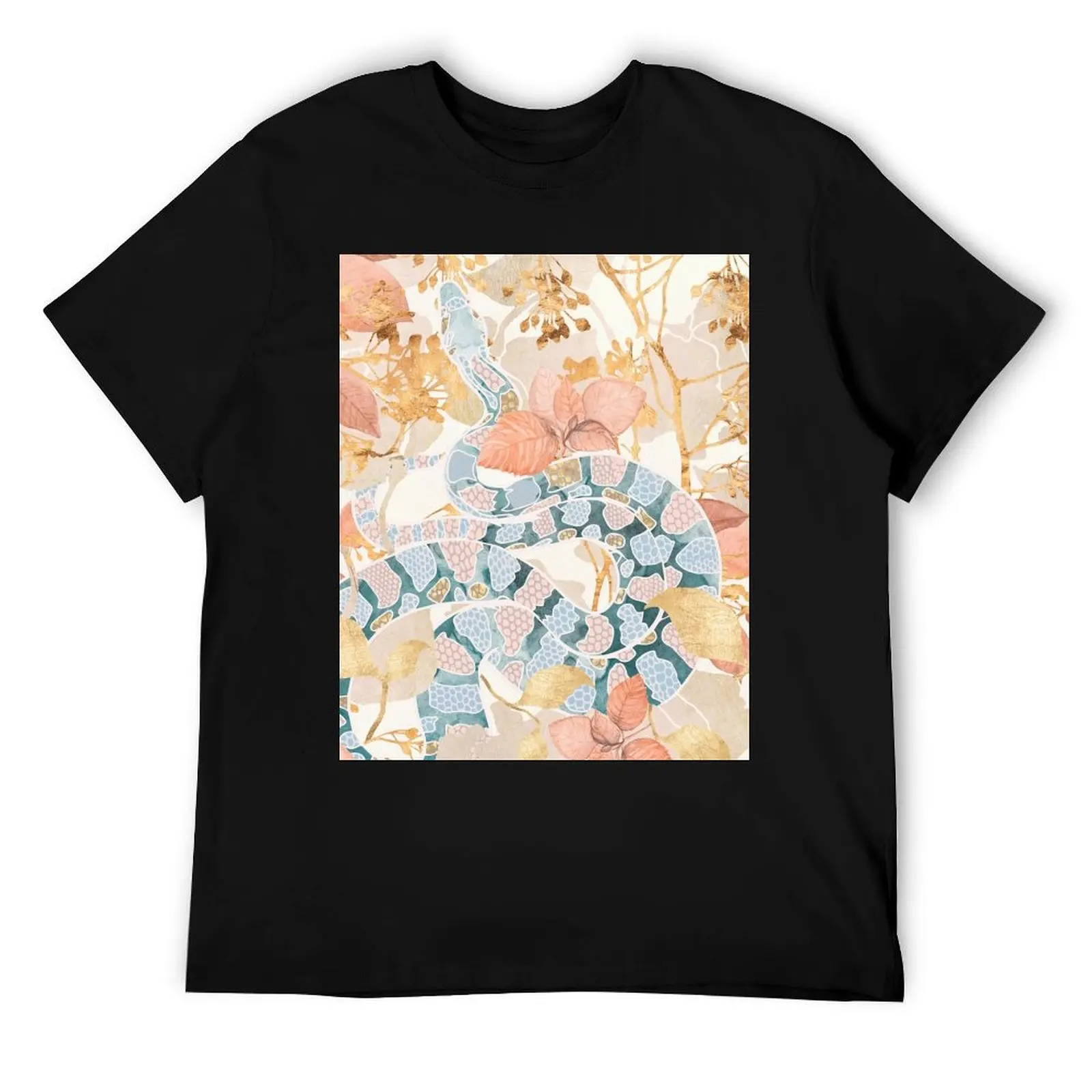 

Футболка Coral Spring Garden, футболки с аниме, мужская футболка большого размера, роскошная незаменимая футболка, футболка