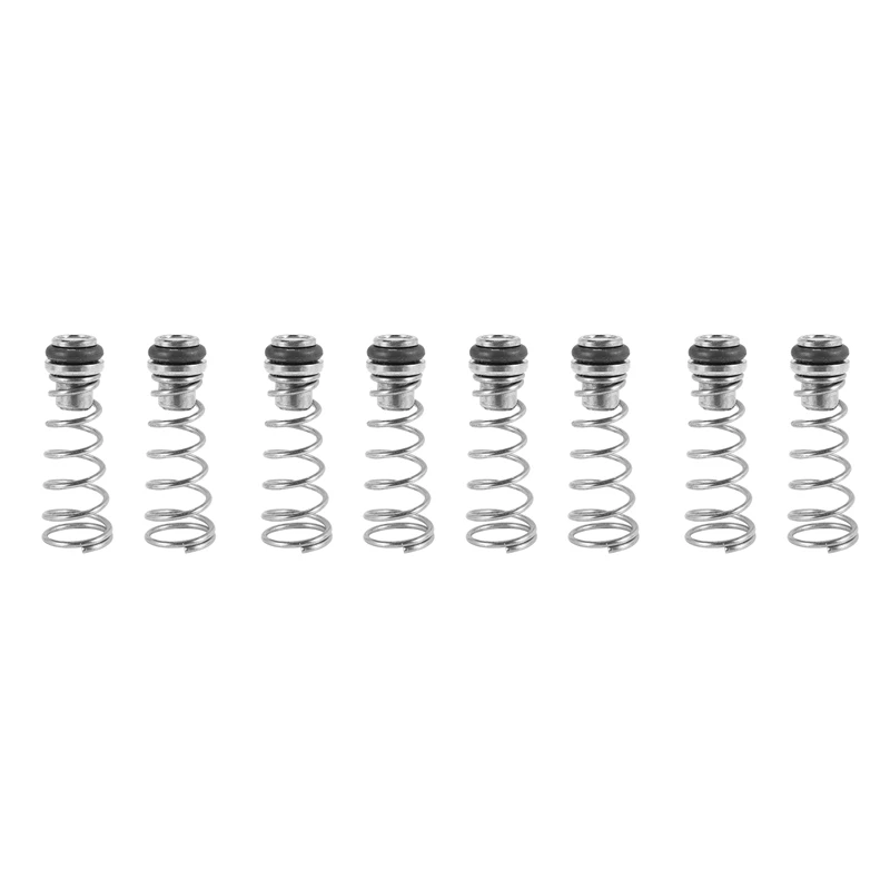 8 Pcs Poppet Valve,Universal Poppet Valve,Keg Poppet Valve,Ball Lock Poppet Valve,Pin Lock Poppet For Homebrewing (8 Pcs)