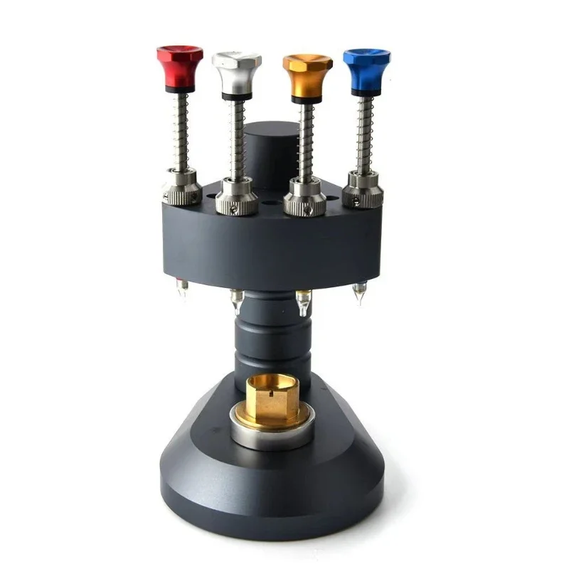 

Special tools for watch repair, four-pin needle loading machine, central axis, watch movement, minute-second hand needle loading