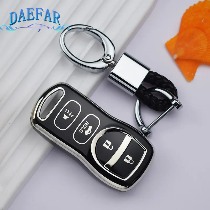 NEW TPU Car Key Case Cover Shell Fob for Nissan Sentra Armada 350Z Altima Maxima for Infiniti FX35 EX35 FX45 QX56 G35 M45 I35