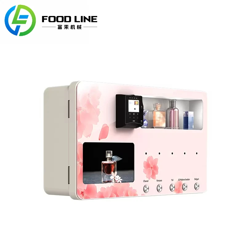 Automatic Custom Wall Mount Small Mini Smart Vendor Machine Perfume Spray Vending Machine