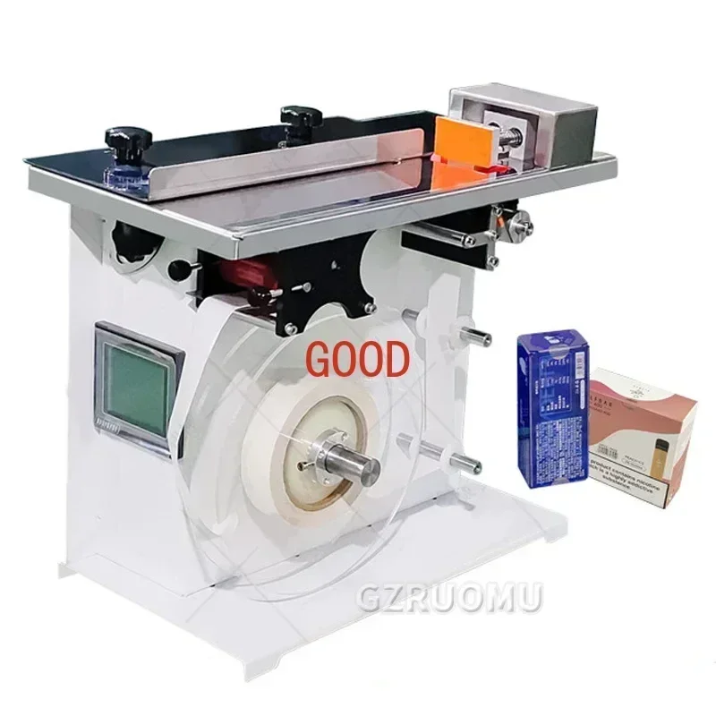 

Rectangular Right Angle Carton Sealing Machine Box 90 Corner Packing Stick Sticker Labeling Machine 220V 300W Sealing Machine