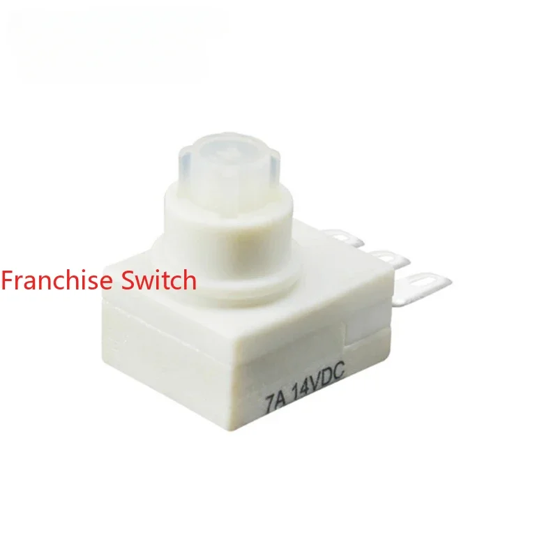 

10PCS Waterproof and oil-proof , self-locking reset, unlocked environmentally friendly button Power switch PB-03-31-2-AA