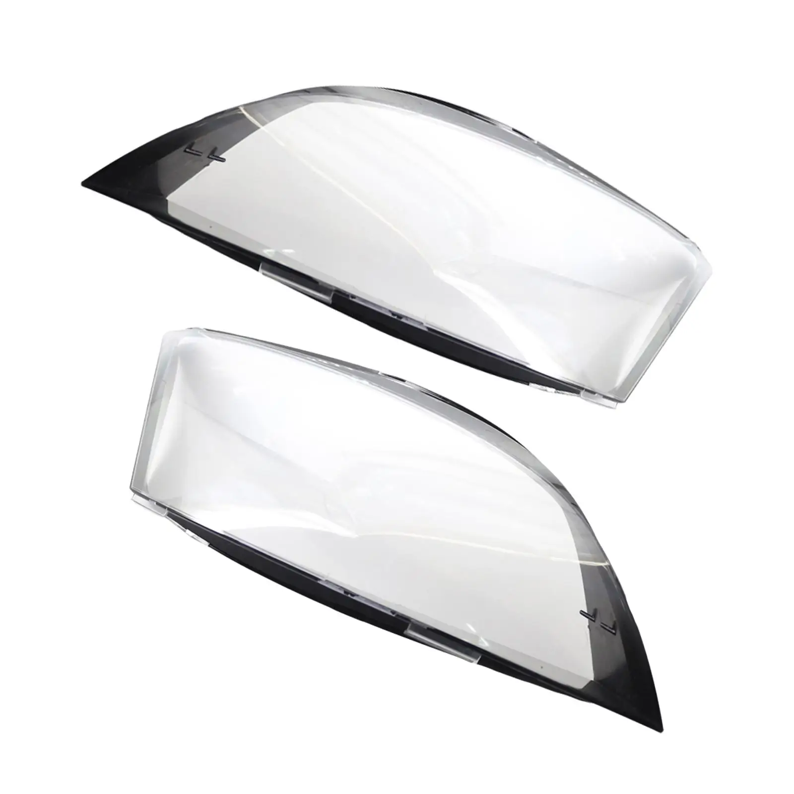 Automotive Headlight Lens Cover Plastic 8J0941030 8J0941029 Clear Front Head Lamp Shade Shell Fit for Audi TT