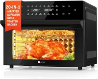 Freidora de aire horno 30L con asador