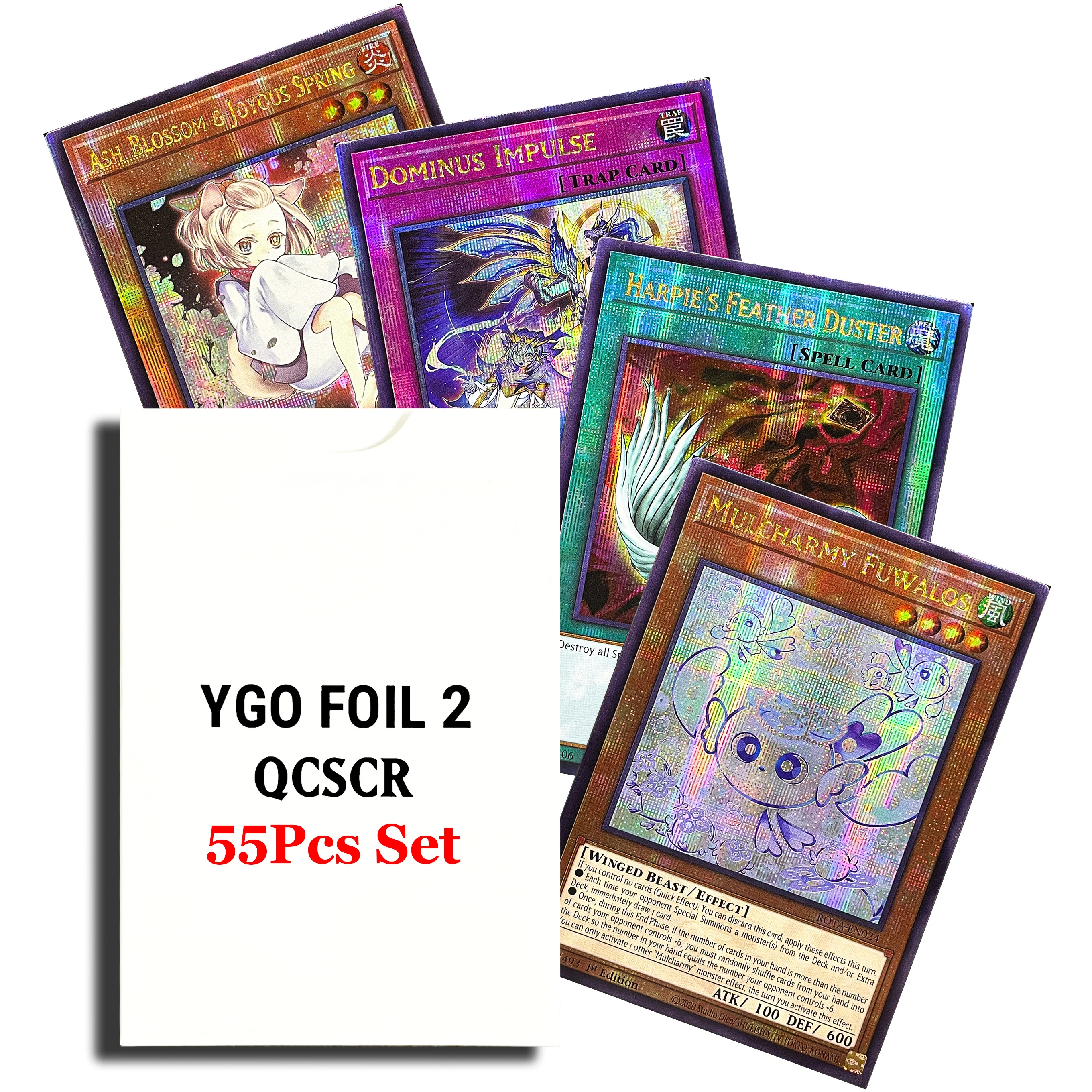 17/23/55 pièces quartier siècle Secret Rare YuGiOh cartes Slifer le ciel Dragon plume Duster Cyber Dragon Proxy YGO FOIL2 ensemble de cartes