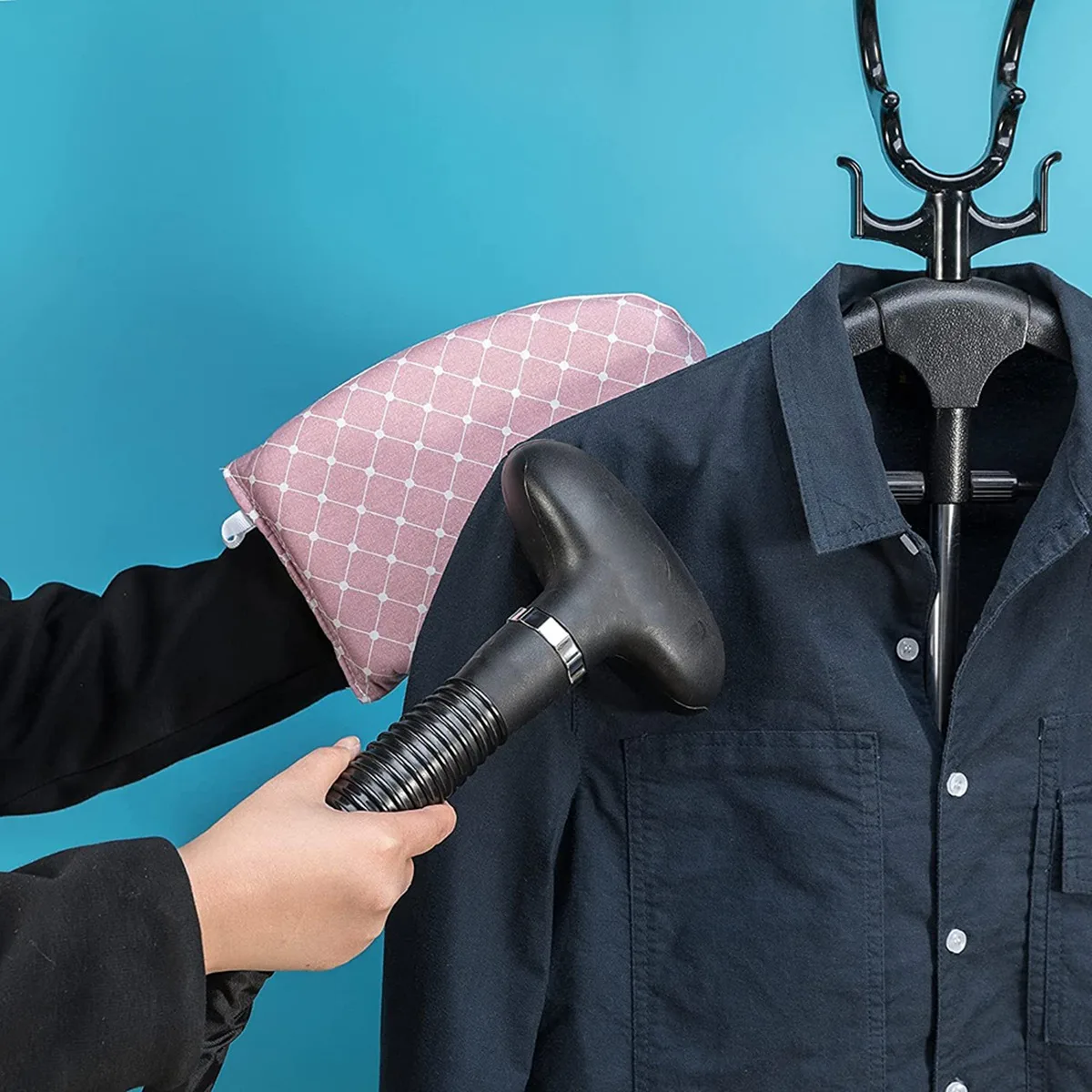 Clothing Steam Iron Gloves Steam-Proof Gloves Heat-Resistant Clothing Steam Gloves Clothing Steam Accessories Pink