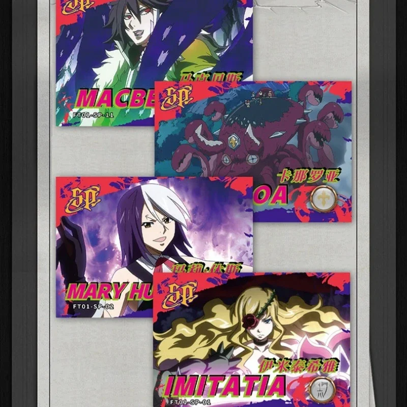 Tarjeta divertida, tarjetas de cola de Hada auténticas, tarjetas coleccionables de aventura infinita, regalo perfecto raro, juguetes de regalo periféricos de Anime Natsu Lucy
