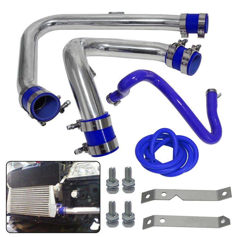 

Aluminum Turbo Intercooler Pipe Kit Fit For Audi A4 Quattro VW Passat 1.8T B5 1.8L Blue / Black/ Red