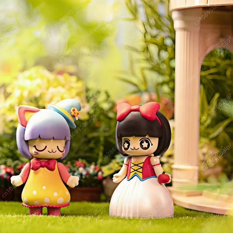 

Hot Sale Genuine Blind Box Miki Fairy Tale Series 2nd Generation Blind Box Nutcracker Snow White Second Doll Ornament Girl Gifts