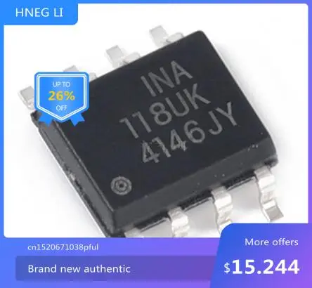 

100% NEWHigh quality products 10PCS/LOT INA118U INA118 SOP8 MODULE newHigh quality products