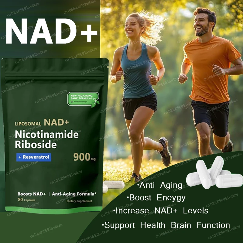 1/3/5Bags NAD Supplements Anti-Aging Cellular Energy Booster Nicotinamide Natural Energy Muscle Health Boost NAD+ Levels