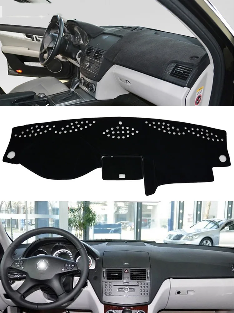 For 2008-2014 Mercedes-Benz C-Class C280 C220 W204 Accessories Dashboard Cover Instrument Panel Dash Mat Dashmat Protective Pad - view 2